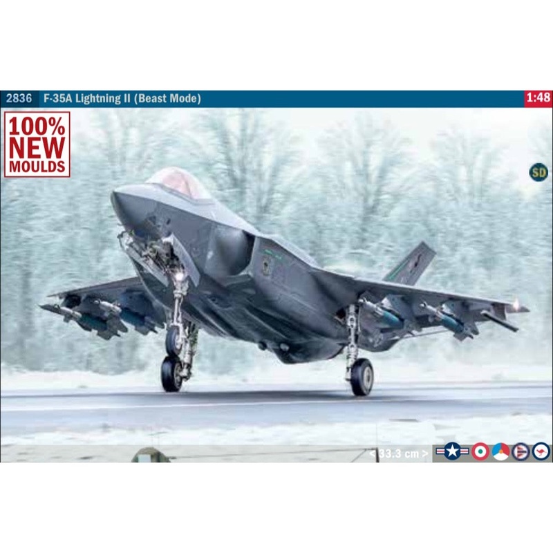 Italeri 2836S 1/48 Lockheed-Martin F-35A Lightning II