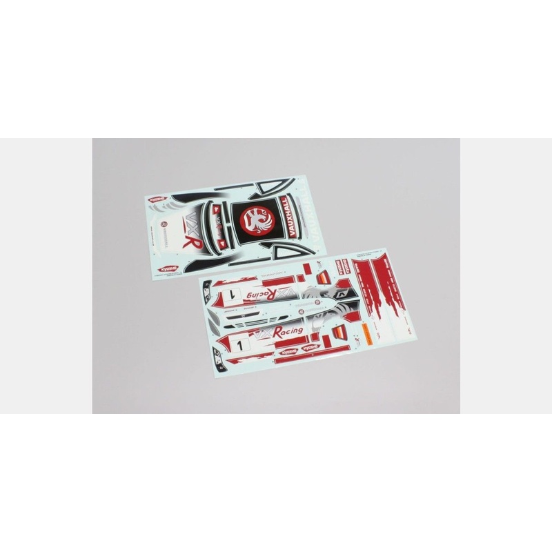 Kyosho 39279-1 Sponsor Decal(Vauxhall BTCC Astra Coupe)