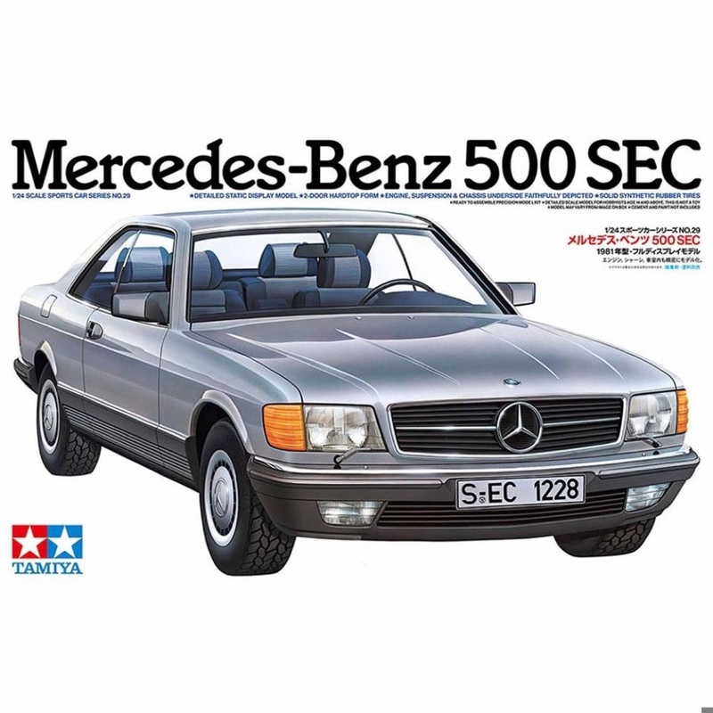 Tamiya 24029 1/24 Mercedes-Benz 500 SEC