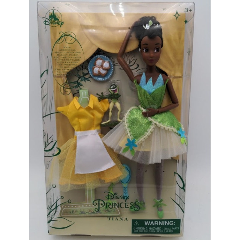 Disney 2677 Plus Princess Tiana Ballet Doll W/Additional Ballet Tutu Dress