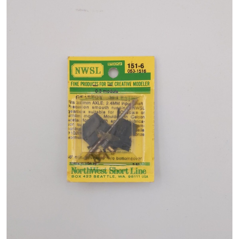 NWSL 151-6 HO 36-1 Ratio Gearbox 0.3 Mod