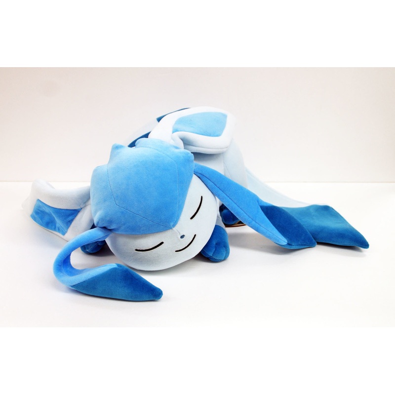 Pokemon Center Original Plush Doll Sleeping Glaceon (Glacia)
