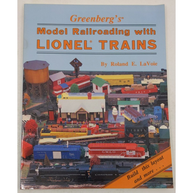 Greenberg’s Model Railroading with Lionel Trains Paperback Book EX