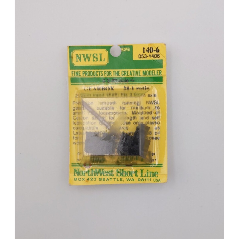 NWSL 140-6 HO 28-1 Ratio 0.3 Module Gearbox