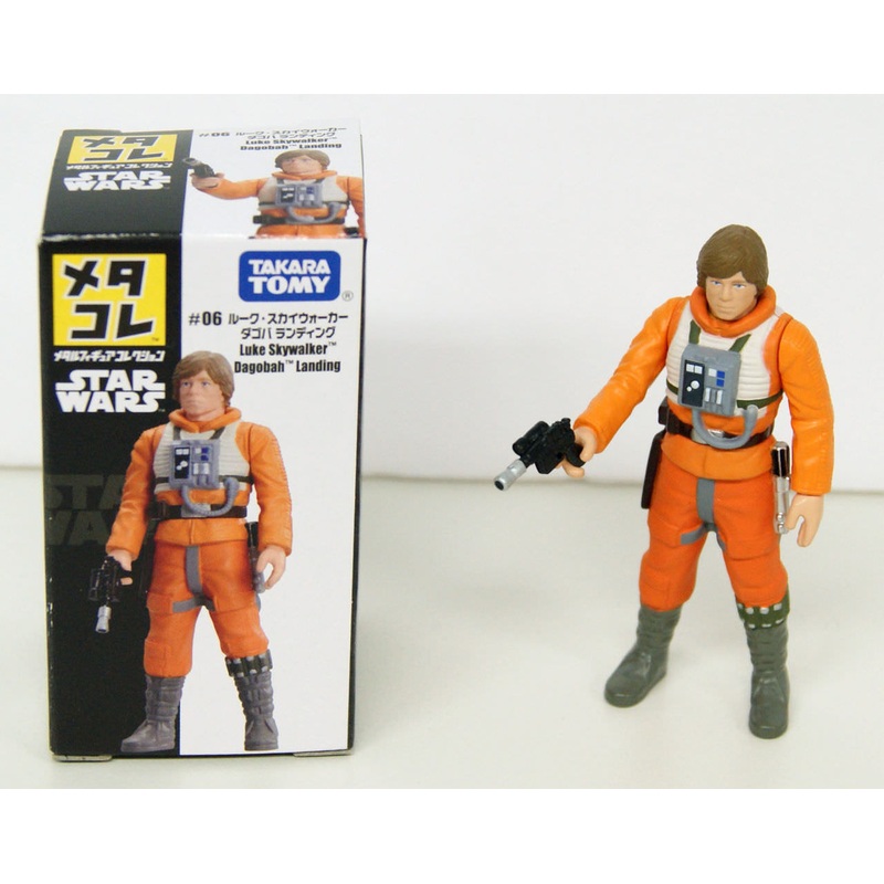 Takara Tomy Disney Star Wars Metakore Metal Figure #06 Luke Skywalker 828778