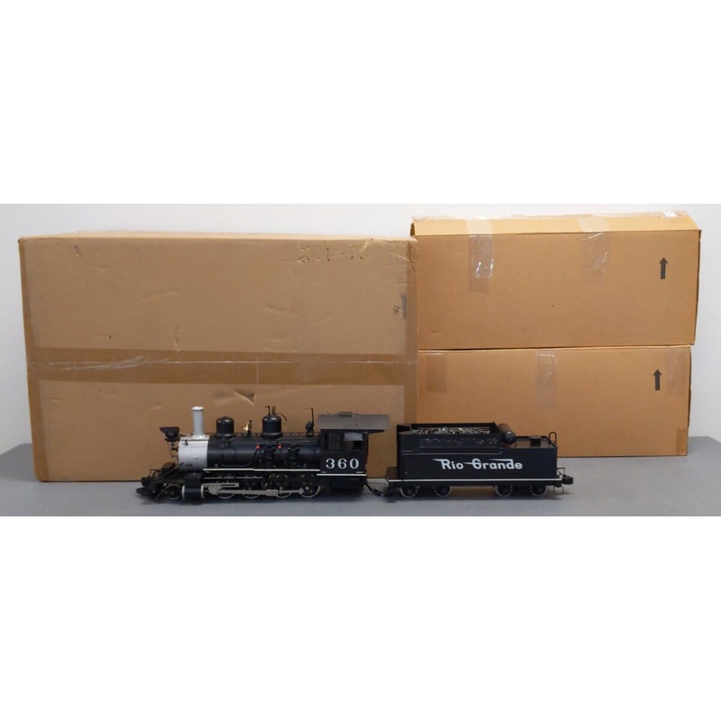 Accucraft AC88-130 1:20.3 D&RGW 2-8-0 C-21 Loco & Tender #360 EX/Box