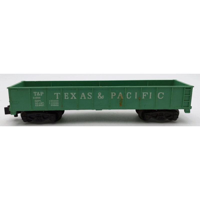 American Flyer 2009 Vintage S Texas & Pacific Light Green Gondola EX