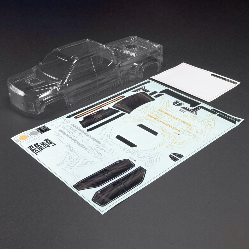 Arrma ARA-1381 Big Rock V4 4X4 Clear Body