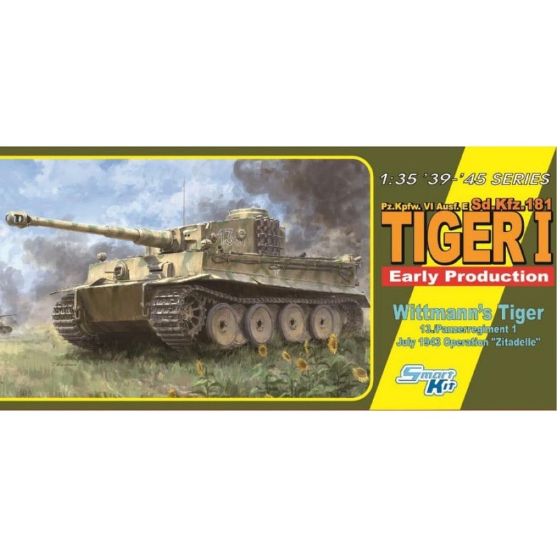 Dragon 6990MT 1/35 Wittmann’s Tiger 13./Panzer Regiment 1 Operation Zitadelle July 1943