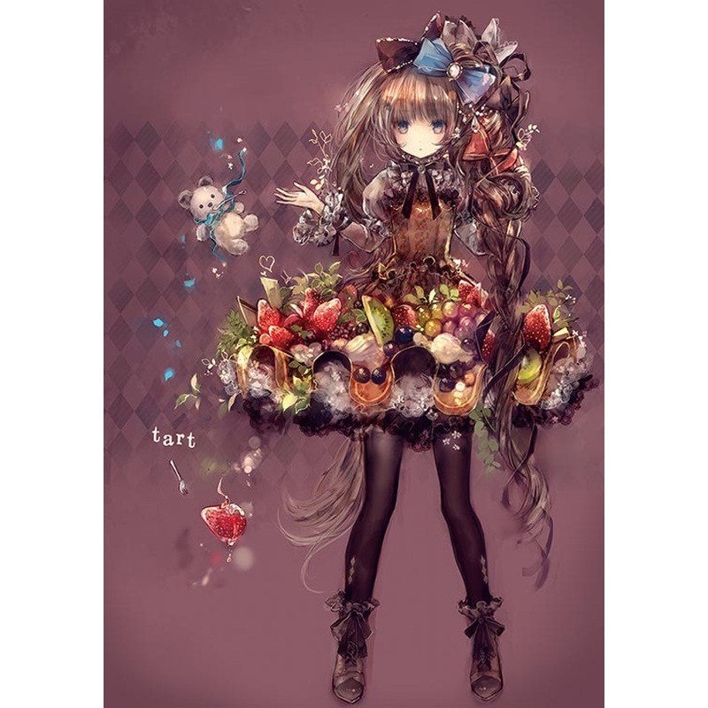 Epoch Jigsaw Puzzle 03-028 Fantastic Art Onineko Sweets Tart (108 Pieces)