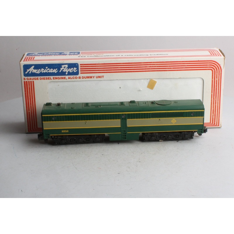 American Flyer 4-8252 S Erie Alco B-Unit Non-Powered Diesel Locomotive with Horn EX/Box