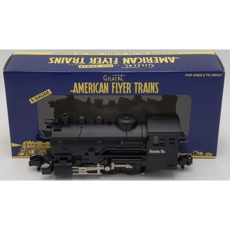 American Flyer 6-48040 S Gauge Santa Fe Dockside Steam Switcher #2174 EX/Box