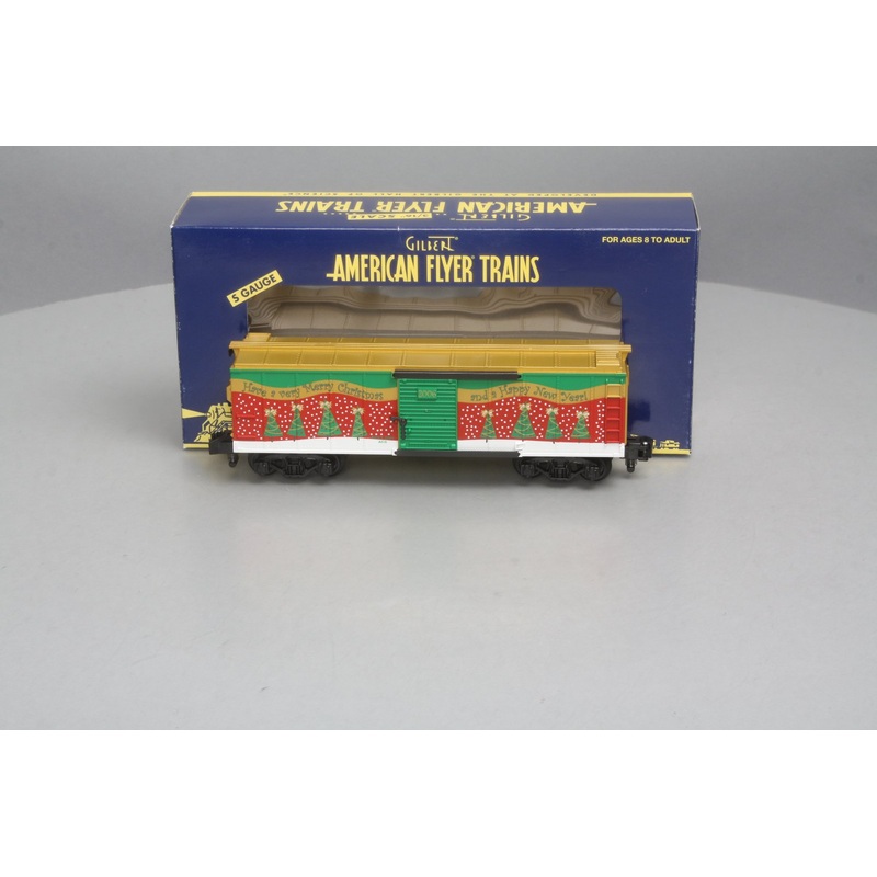 American Flyer 6-48363 S Gauge 2006 Christmas Boxcar EX/Box