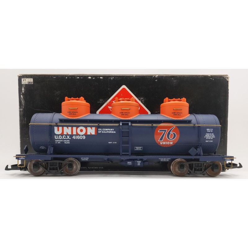 Aristo-Craft 41609 Union Oil 76 Triple Dome Tank Car VG/Box
