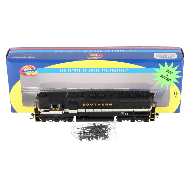 Athearn 65109 HO Scale Southern Railway Locomotive #3101 w/DCC & Sound EX/Box