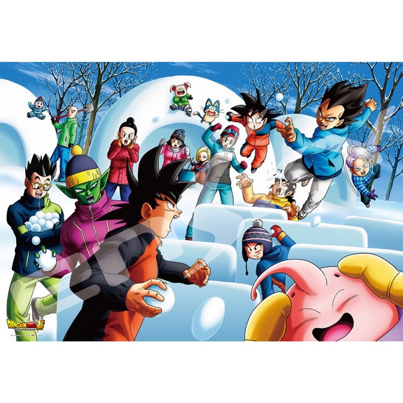 Ensky Jigsaw Puzzle 1000T-85 Dragon Ball Super Snowball Fight (1000 Pieces)