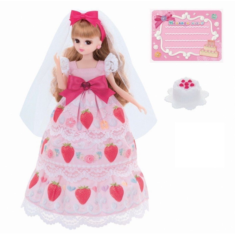Takara Tomy Licca Doll Birthday Licca Doll Happy Strawberry (843276)