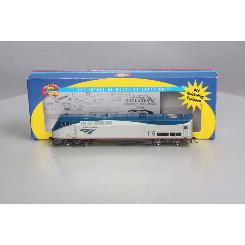 Athearn 99230 HO Scale Amtrak AMD-103 Phase V Diesel Locomotive  #116 LN/Box