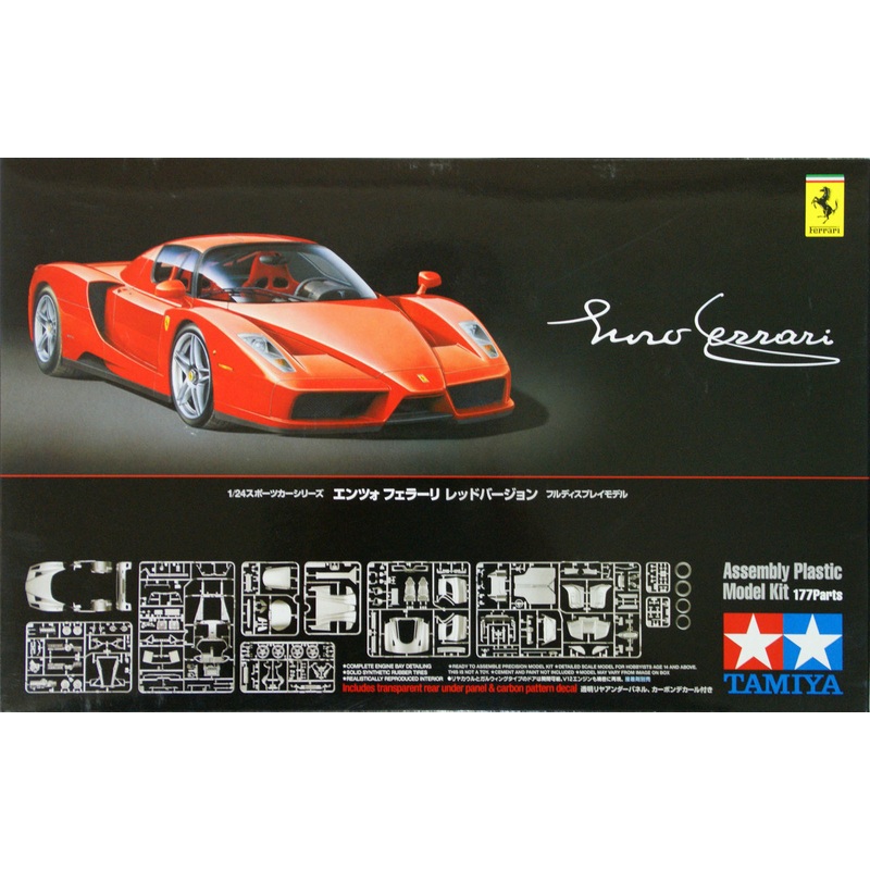 Tamiya 24302 Enzo Ferrari Red Version 1/24 scale kit
