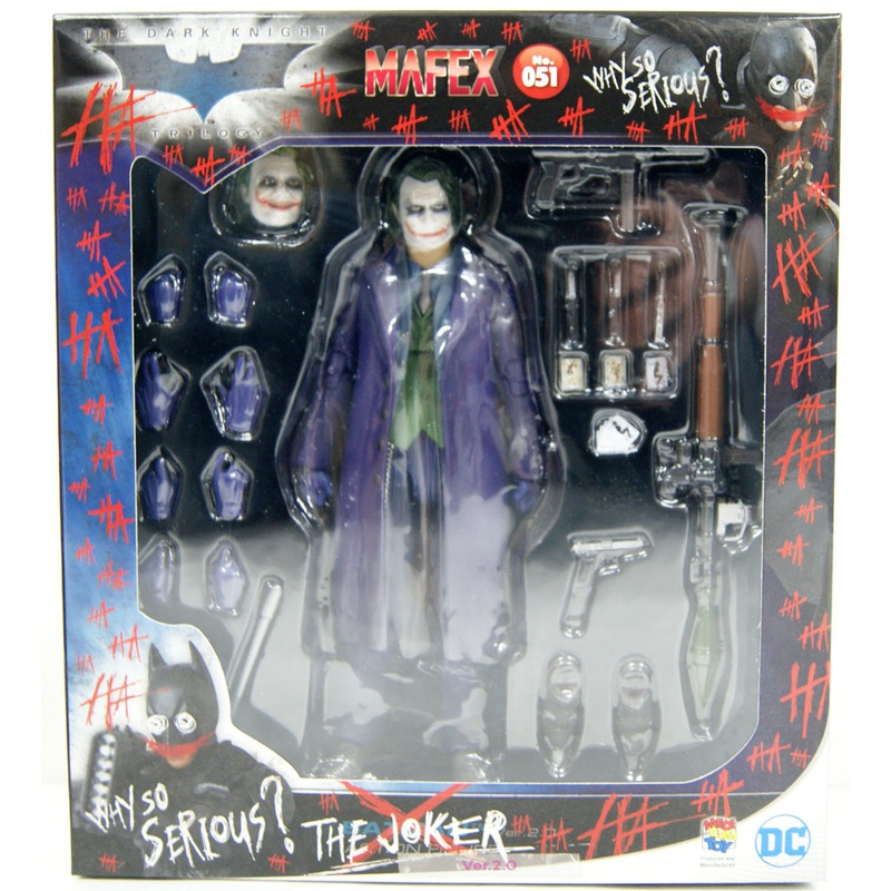 Medicom MAFEX 051 Batman The Dark Knight – The Joker Version 2.0 Figure