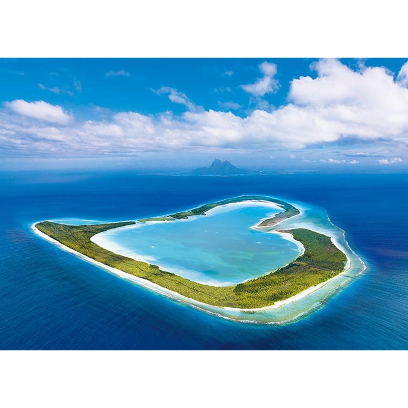 Epoch Jigsaw Puzzle 05-104 Open Heart Island Tupai French Polynesia (500 Pieces)