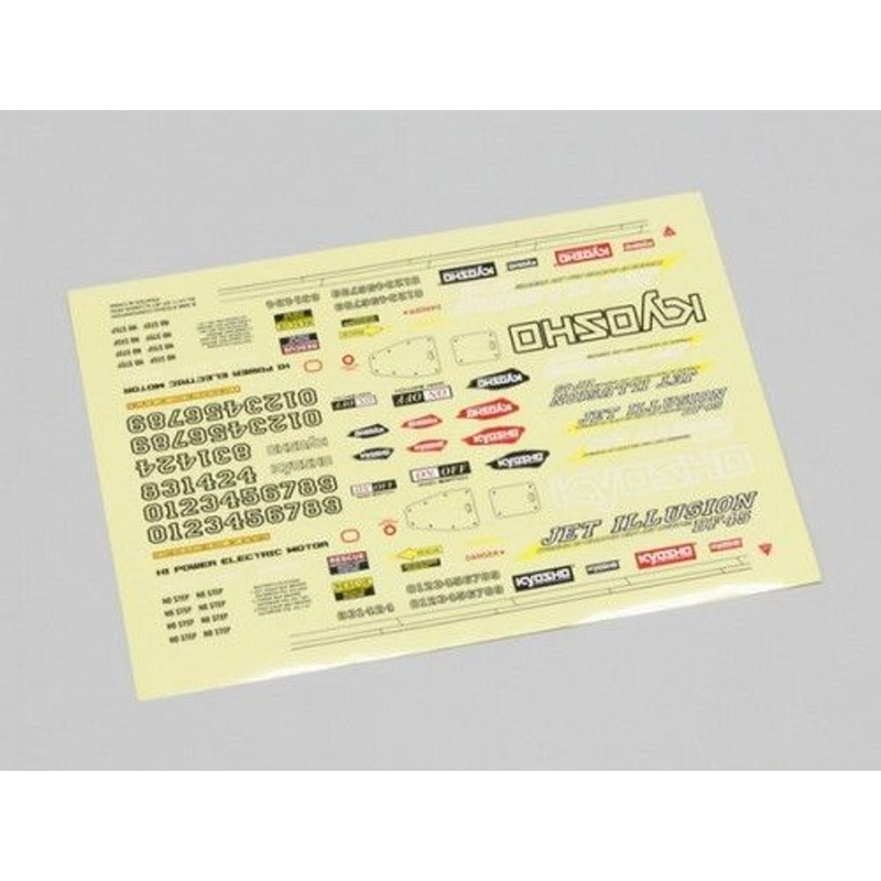 Kyosho 10111-03 Decal (Jet Illusion)