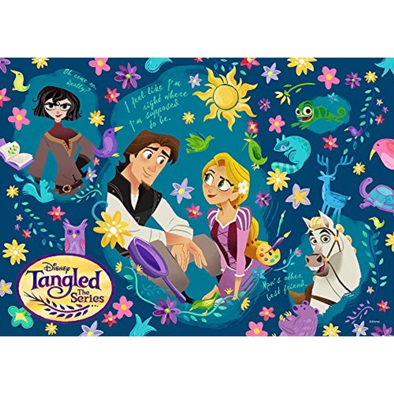 Tenyo Jigsaw Puzzle Disney Tangled Rapunzel (300 Pieces)
