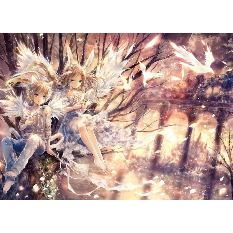 Epoch Jigsaw Puzzle 07-601 Art Onineko Moment (500 Pieces)