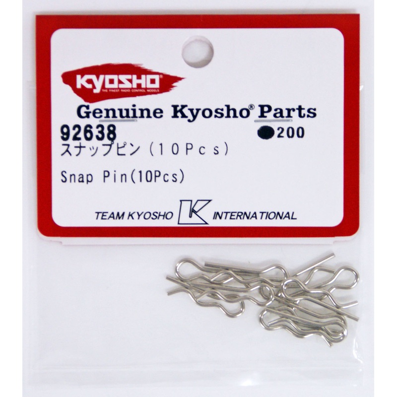 Kyosho  92638 Snap Pin(10Pcs)