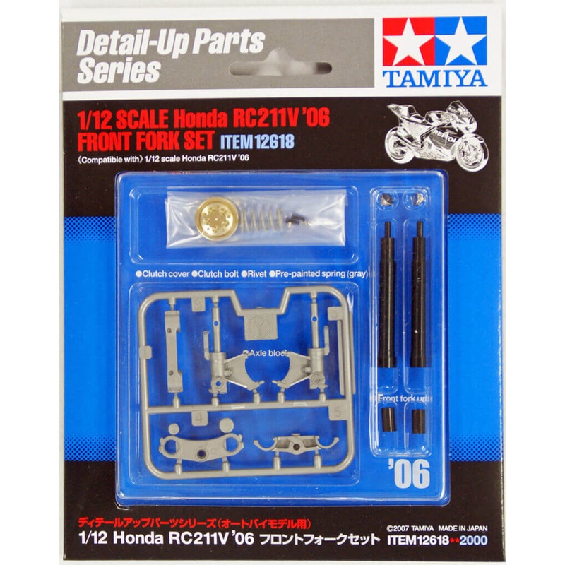 Tamiya 12618 Honda RC211V’06 Front Fork Set 1/12 Scale Kit