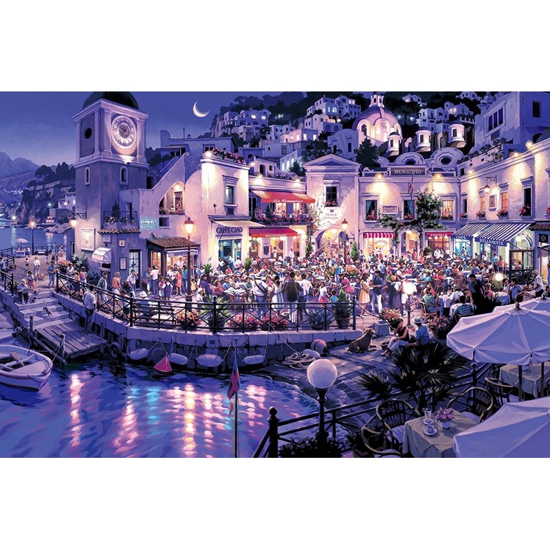 Epoch Jigsaw Puzzle 23-713 Teppei Sasakura Cafe Bella Notte (2016 S-Pieces)