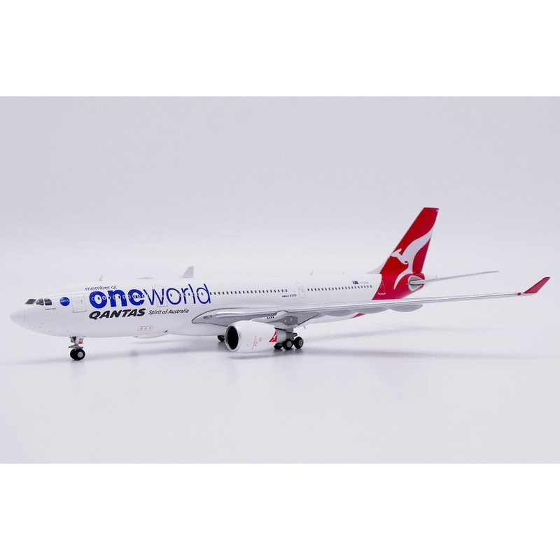 JC Wings 1/400 Qantas Airbus A330-200 Oneworld Reg: VH-EBV With Antenna