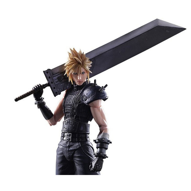 Square Enix 327718 Final Fantasy VII Remake Play Arts KAI No. 1 Cloud Strife Action Figure