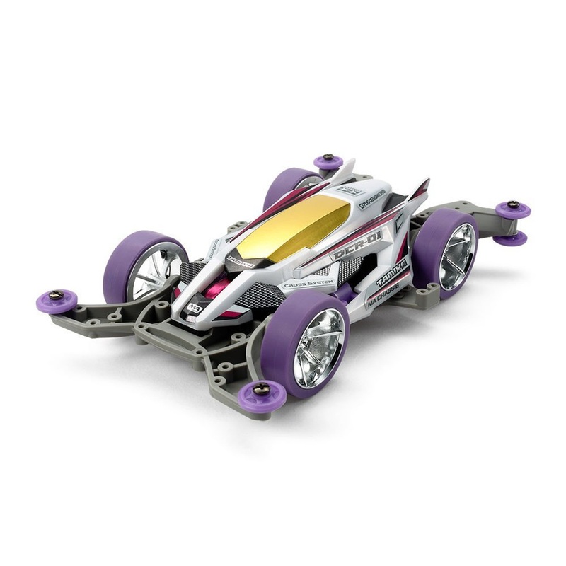 Tamiya 95372 Mini 4WD DCR-01 Purple Special MA Chassis