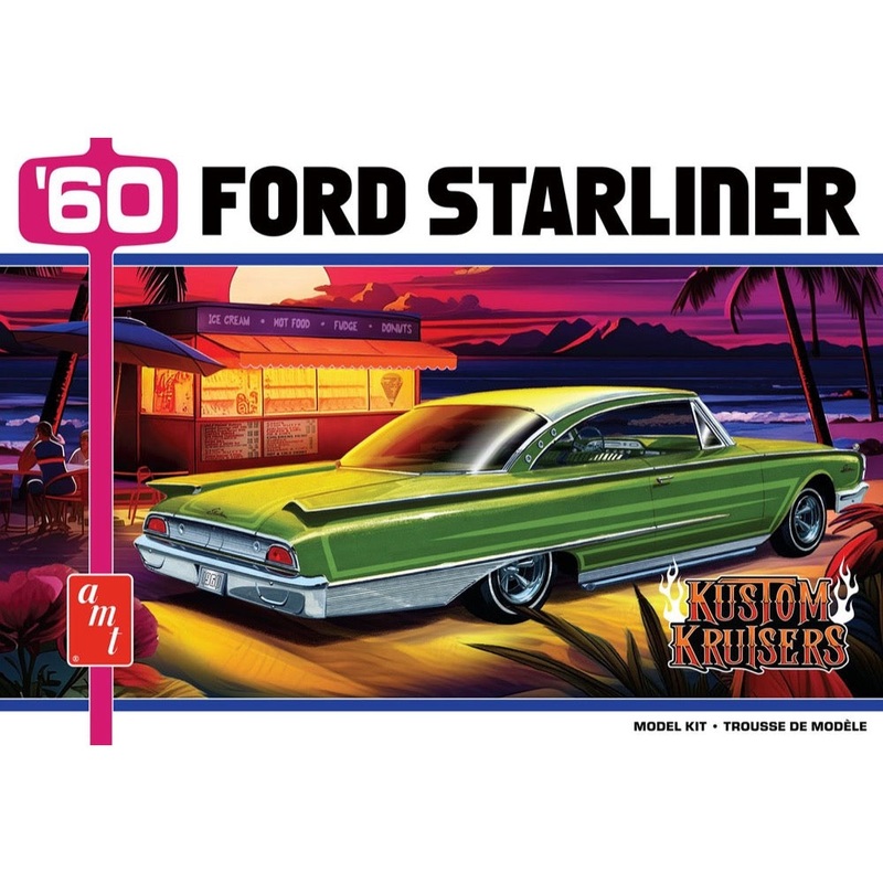 AMT 1472M 1/25 1960 Ford Starliner Custom