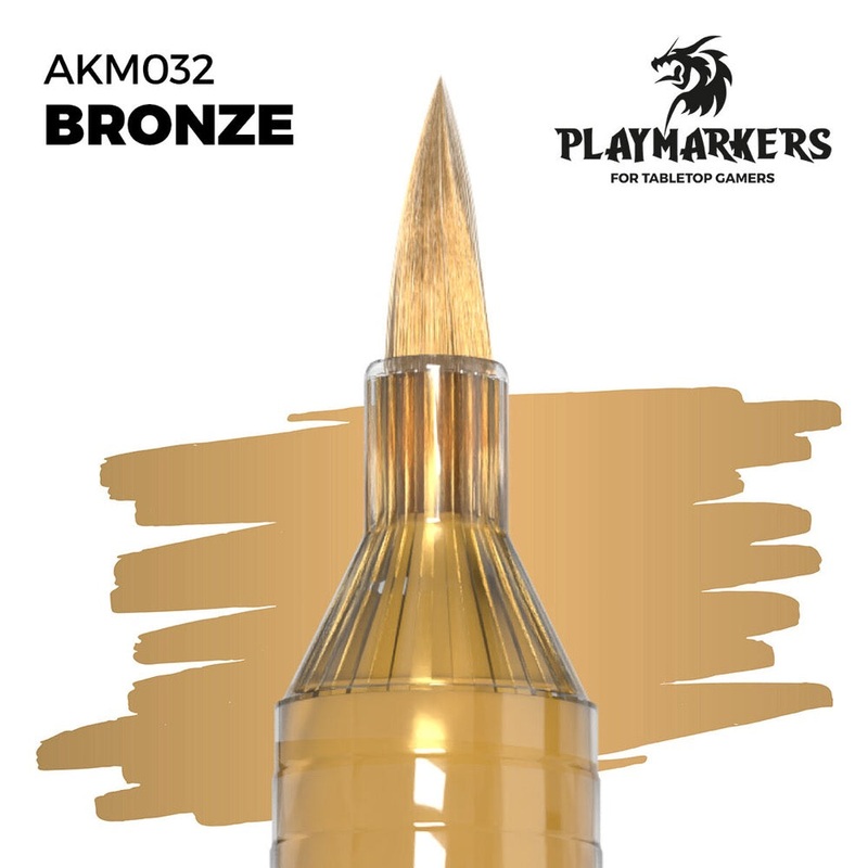 AK Interactive Playmarkers Bronze Acrylic Paint Marker