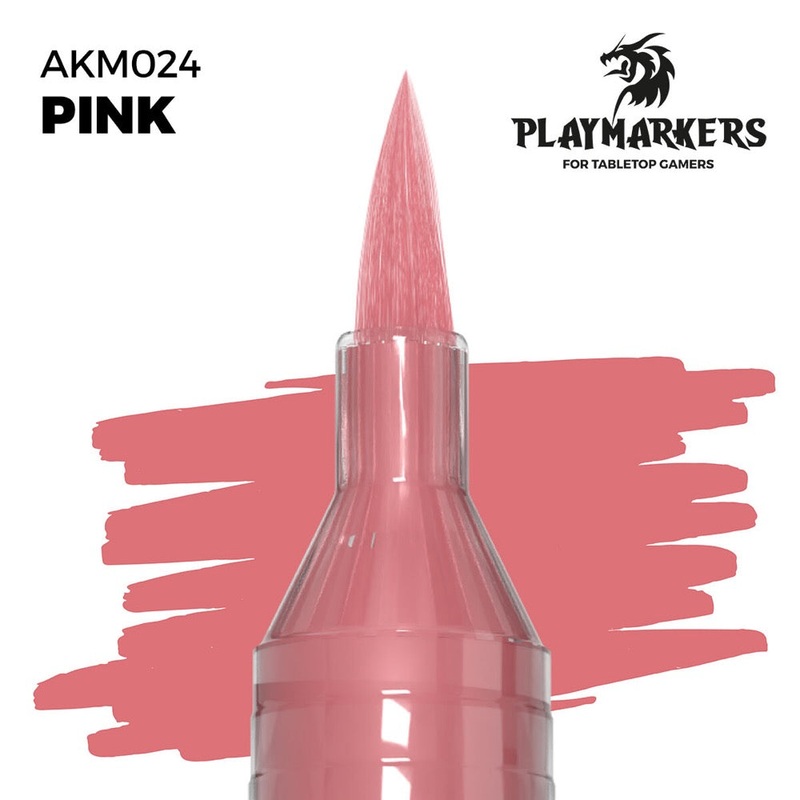 AK Interactive Playmarkers Pink Acrylic Paint Marker