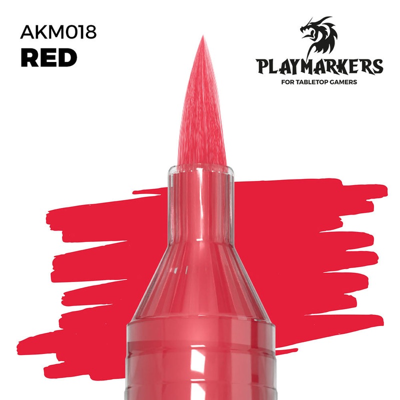 AK Interactive Playmarkers Red Acrylic Paint Marker