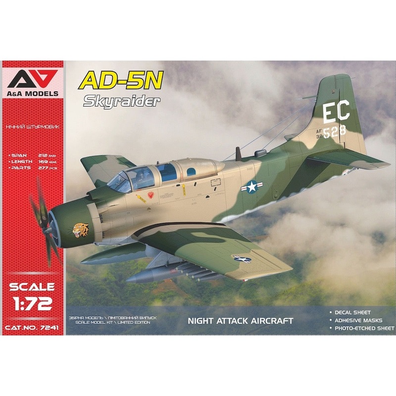 A&A Models 7241 1/72 Douglas AD-5N/ A1-GSkyraider