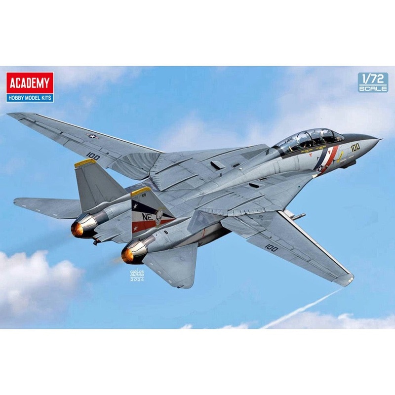 Academy 12590 1/72 Grumman F-14D Super Tomcat – VF-2 Bounty Hunters