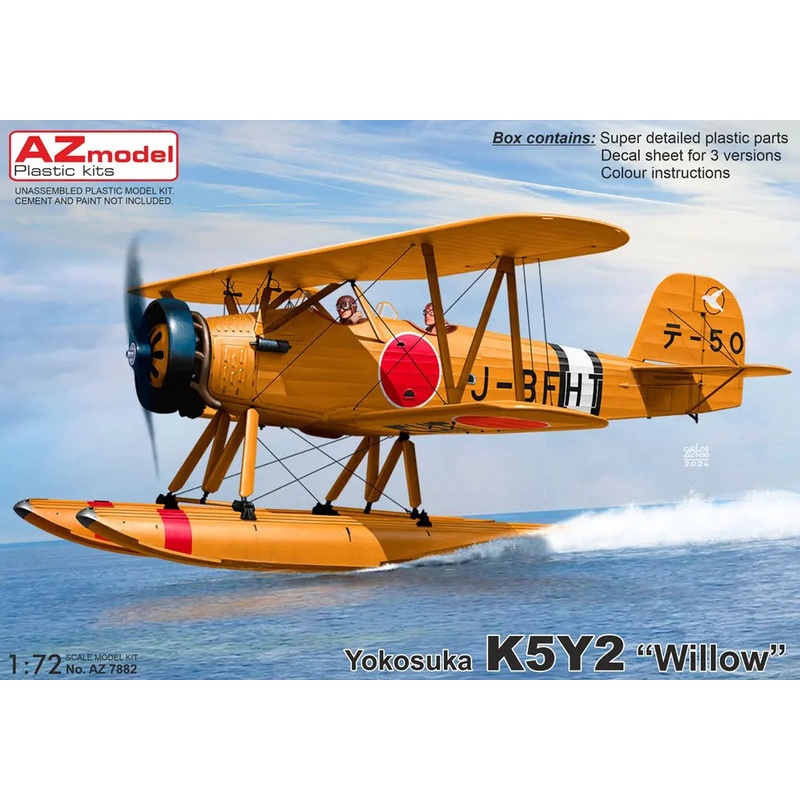 AZ Models 7882 1/72 Yokosuka K5Y2 Willow on Floats