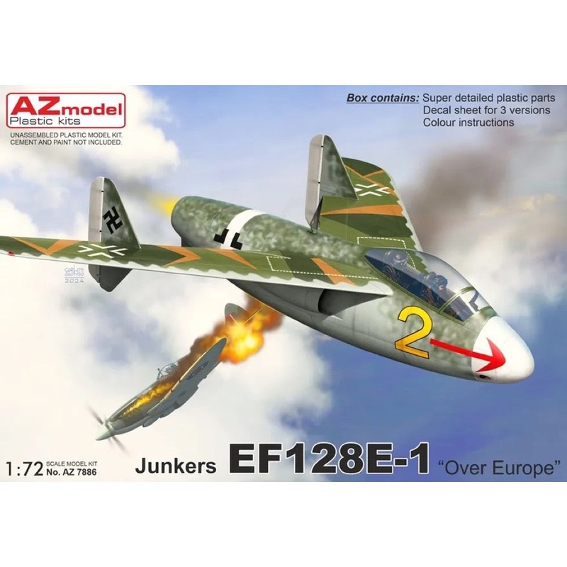 AZ Models 7886 1/72 Junkers EF.128E-1 over Europe