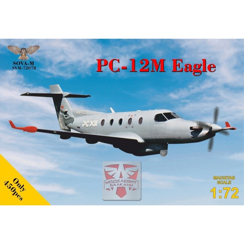 Sova-M 72078 1/72 Pilatus PC-12M Eagle