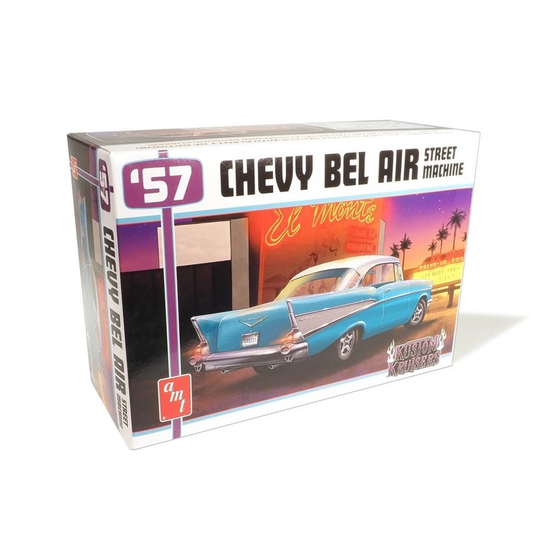 AMT 1460 1/24 1957 Chevy Bel Air Street Machine