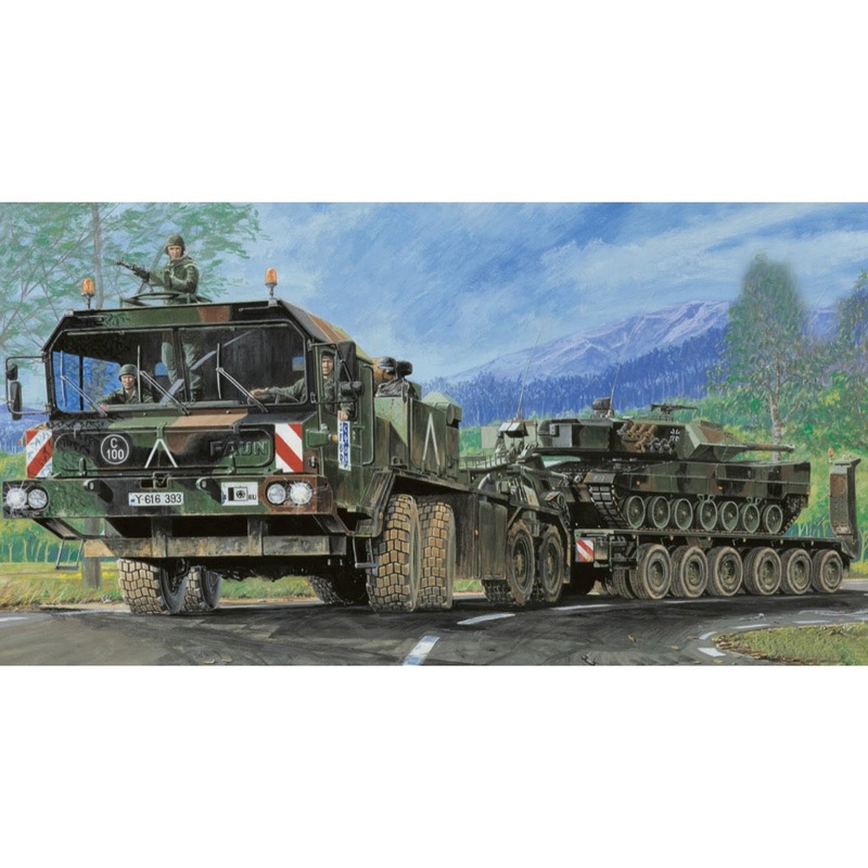 Trumpeter 00203 1/35 Faun Elephant Tank Transporter