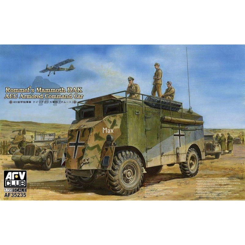 AFV 35235 1/35 AEC Armoured Command Vehicle (German,North Africa)
