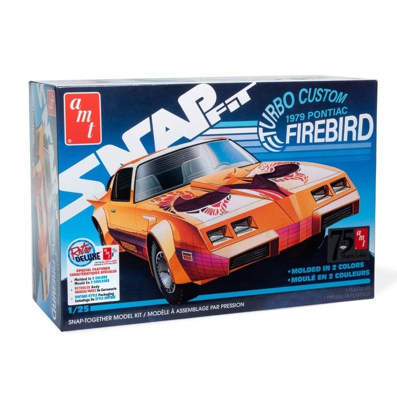 AMT 1211M 1/25 1979 Pontiac Firebird Turbo Custom (Snap)