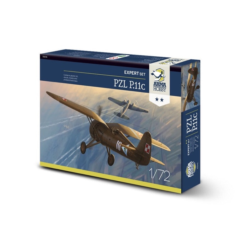Arma Hobby 70015 1/72 PZL P.11c Expert Set