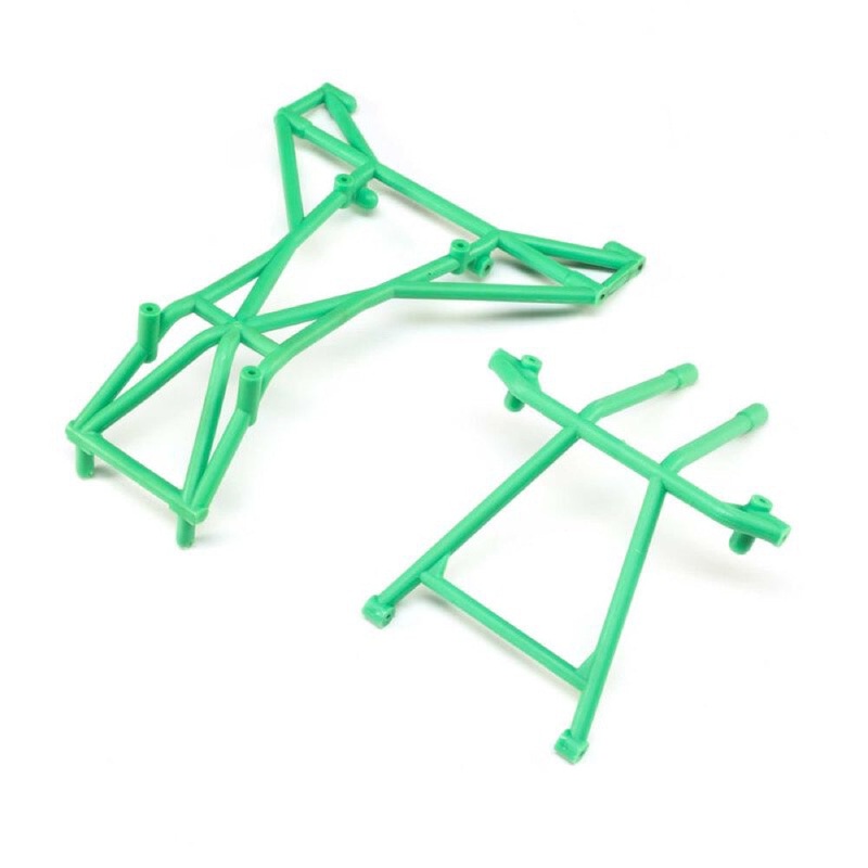 Losi LOS241041 Green Top and Upper Cage Bars LMT