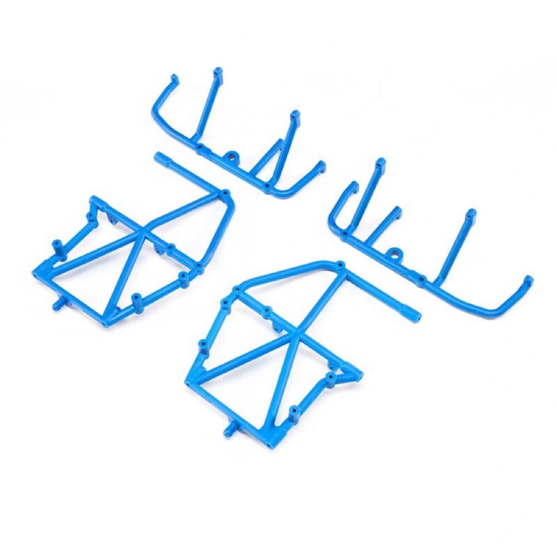 Losi LOS241047 Blue Side Cage and Lower Bar LMT